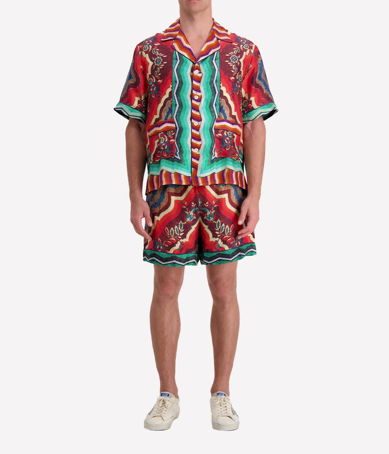 Shorts in Multi-Colour Floral
