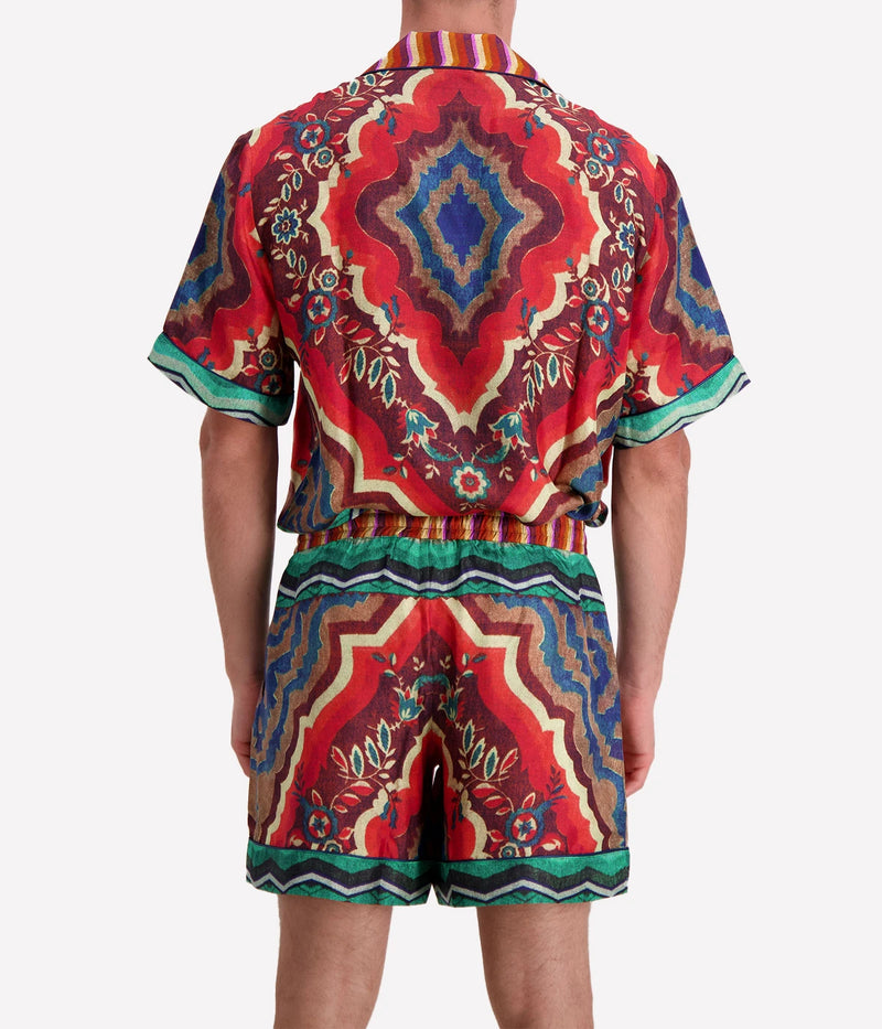 Shorts in Multi-Colour Floral