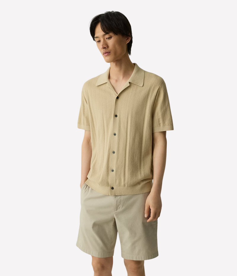 Camp Collar Shirt in Chino