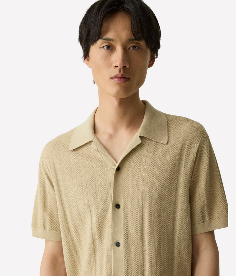 Camp Collar Shirt in Chino