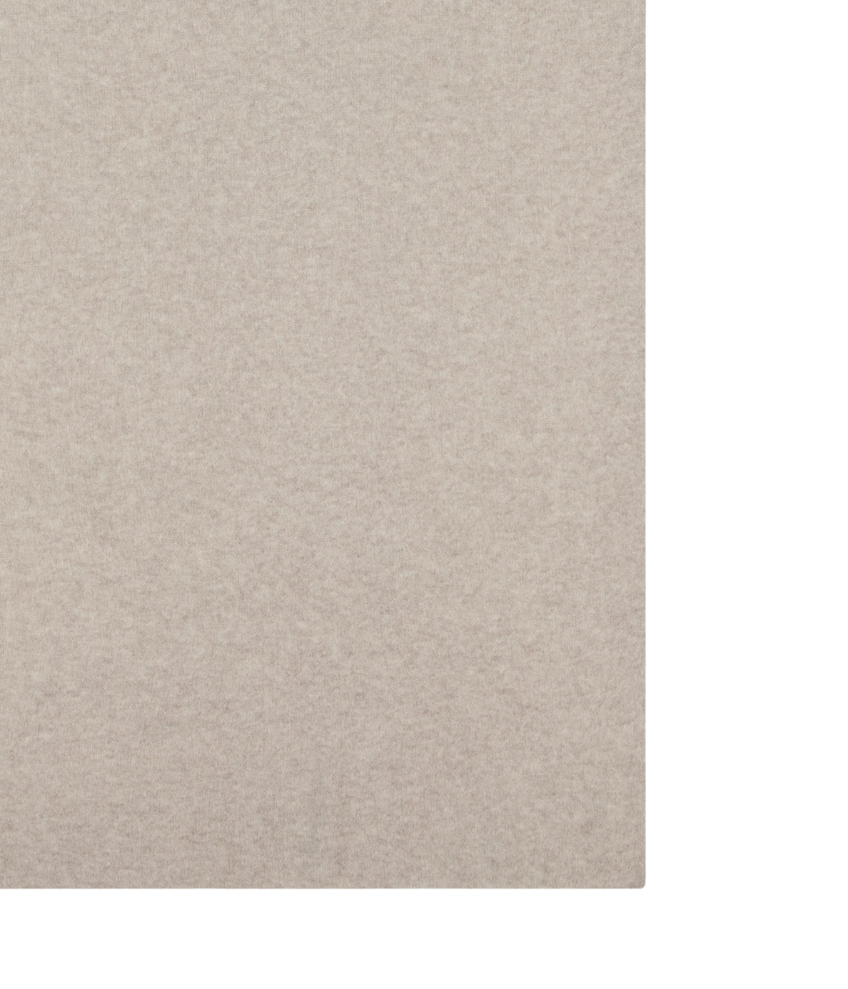 Cashmere Knitted Scarf in Natural