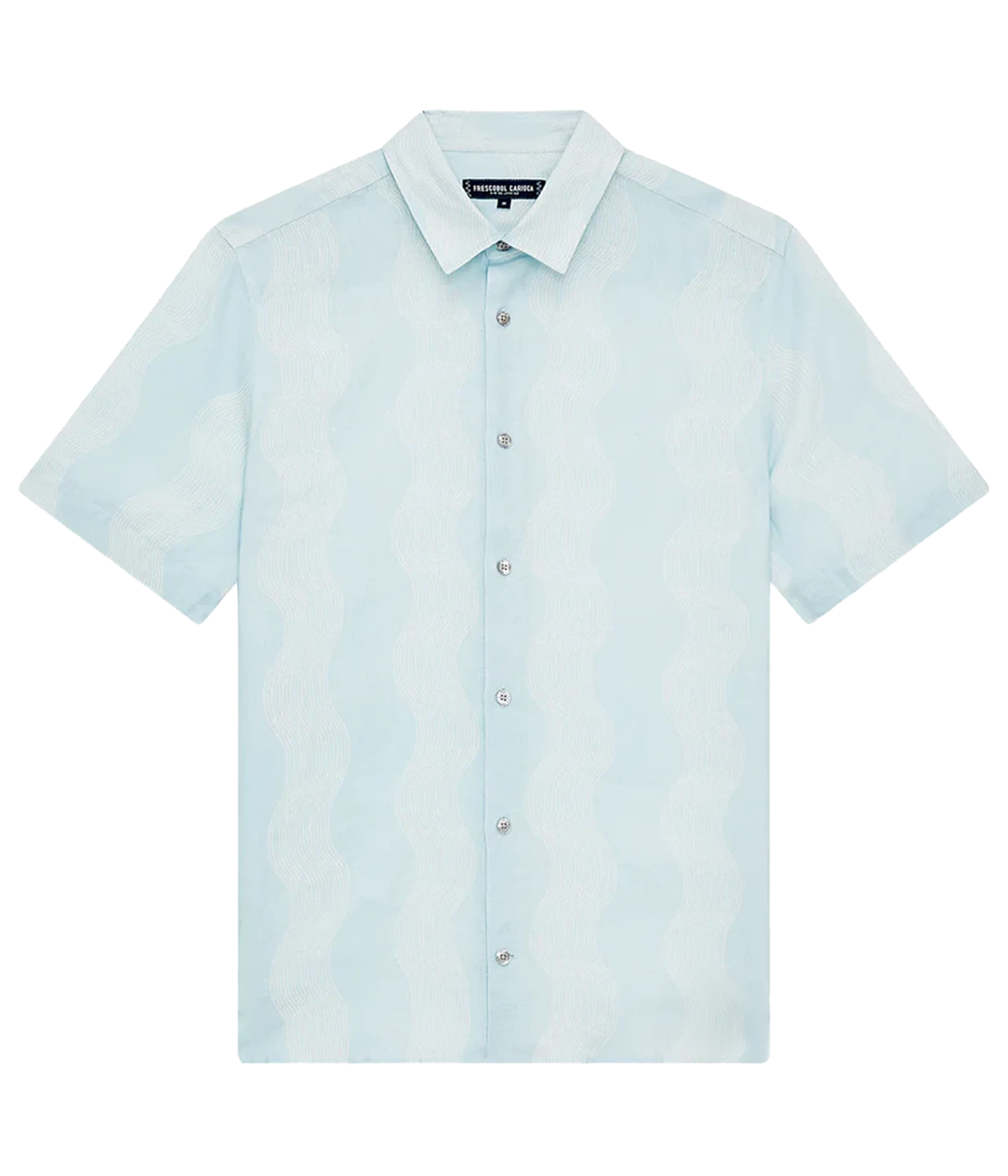 Castro Cabana Stripe Shirt in Seafoam