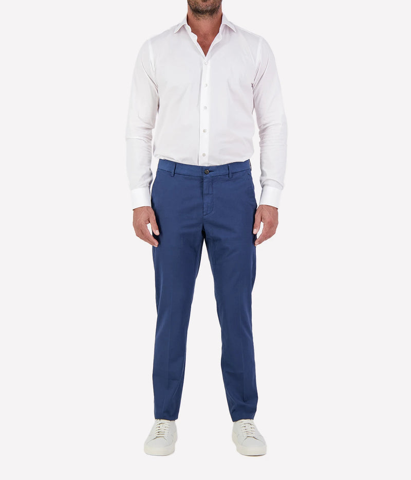 Chino Pants In New Blue