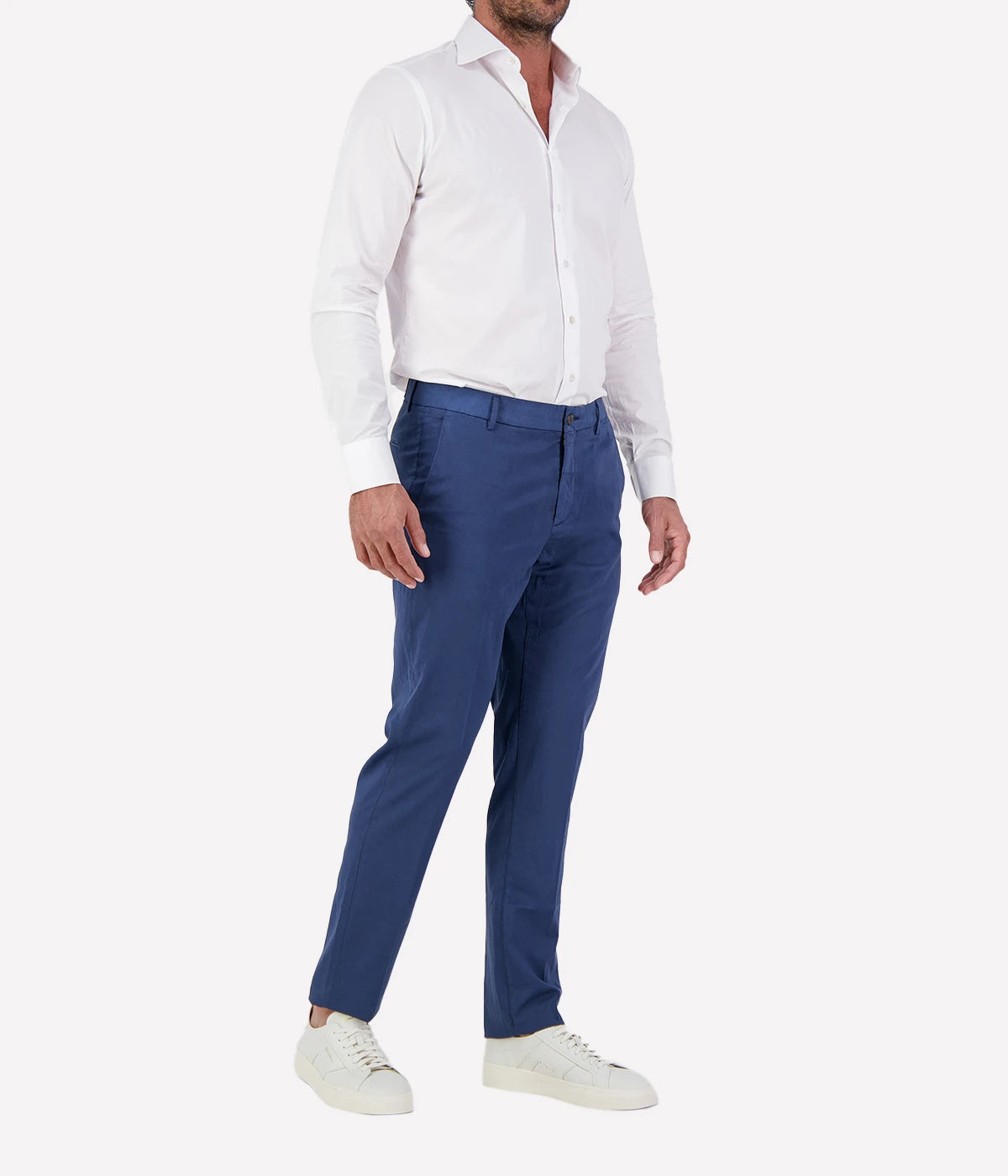 Chino Pants In New Blue