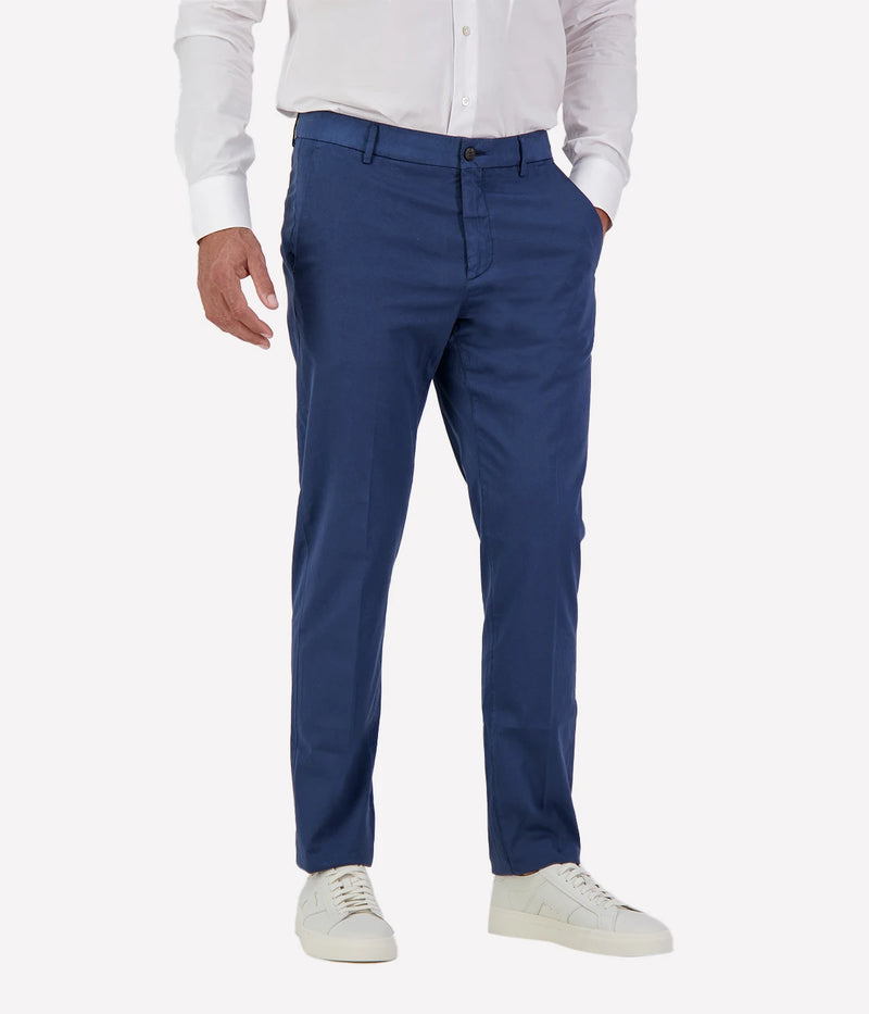 Chino Pants In New Blue