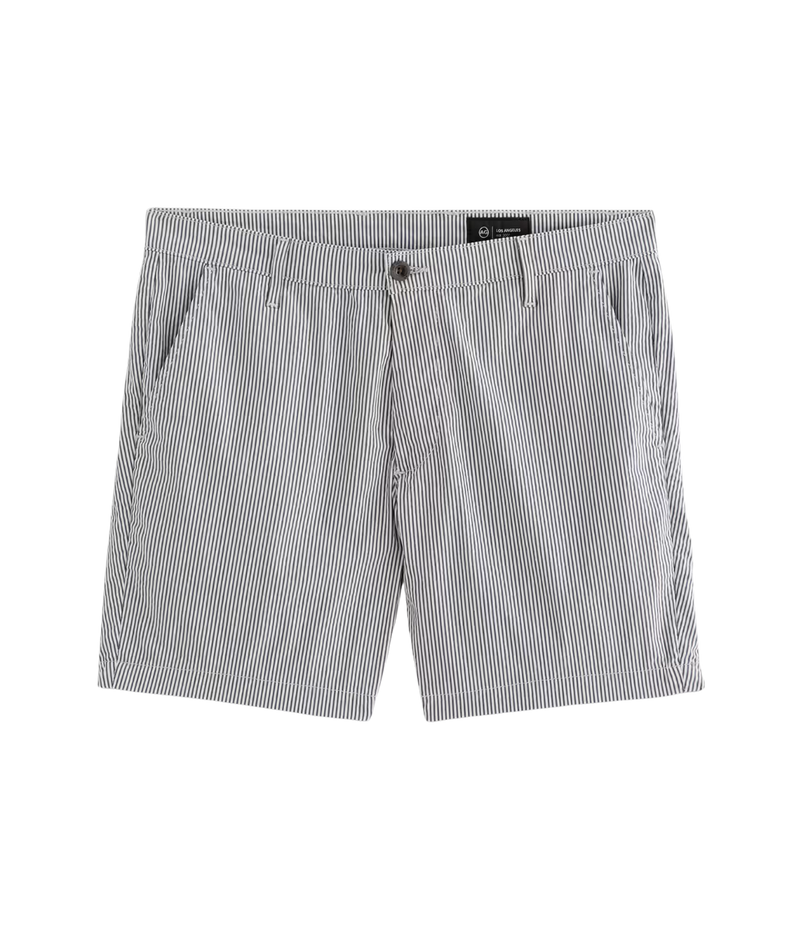 Cipher Short in Charcoal Stripe