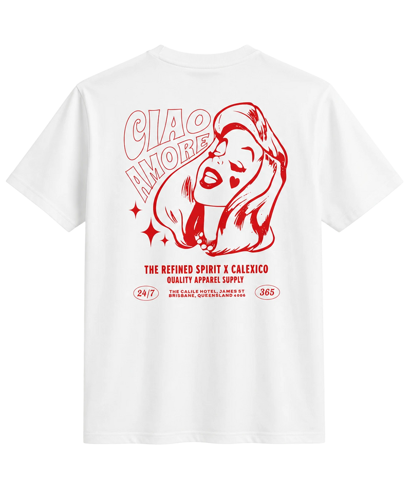 Ciao Amore T-Shirt in White