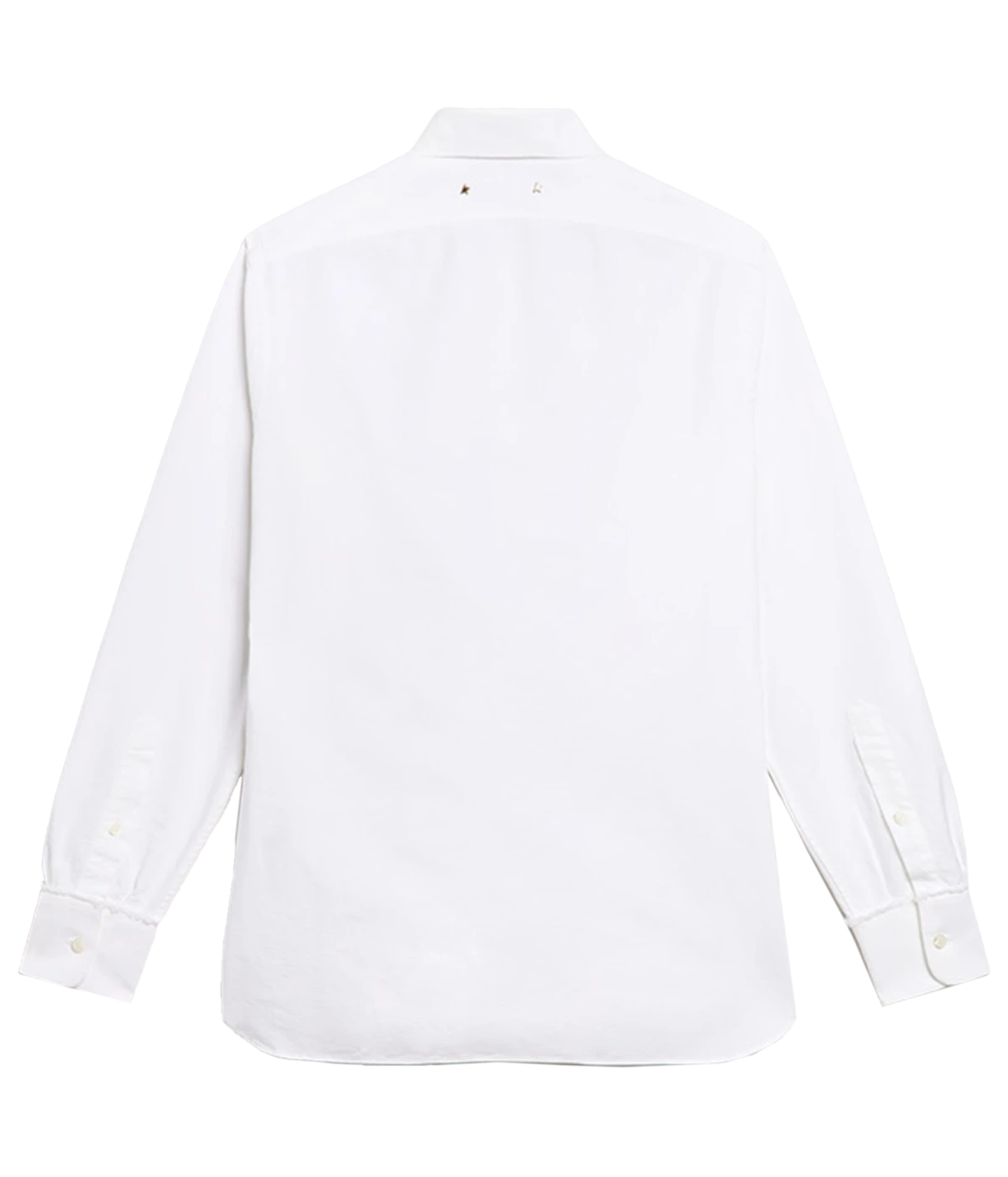 Cotton Oxford Shirt in Off White