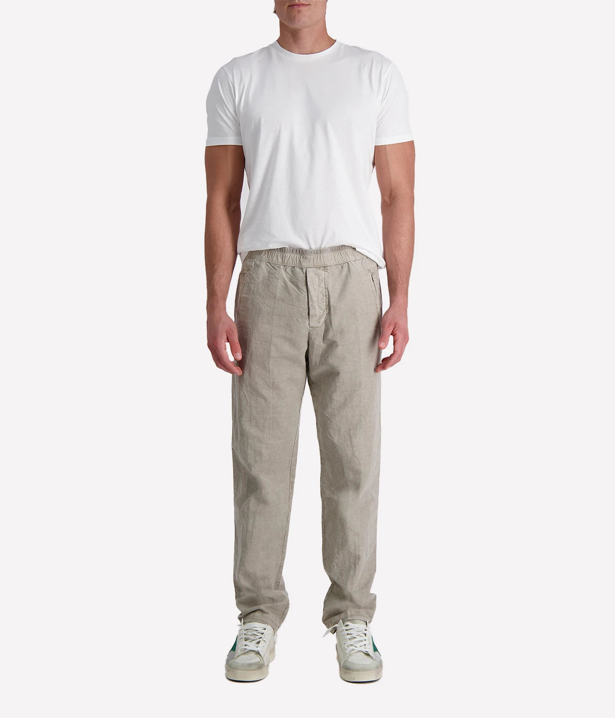 Cotton Hemp Pant in Toast Pigment