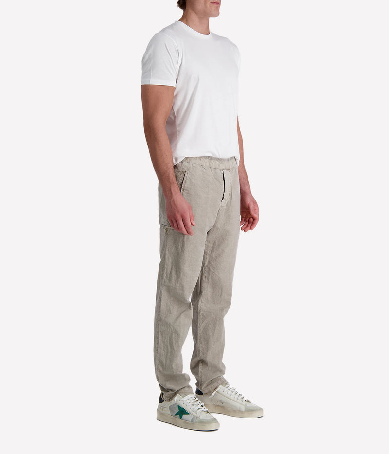 Cotton Hemp Pant in Toast Pigment