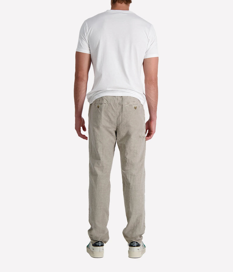 Cotton Hemp Pant in Toast Pigment