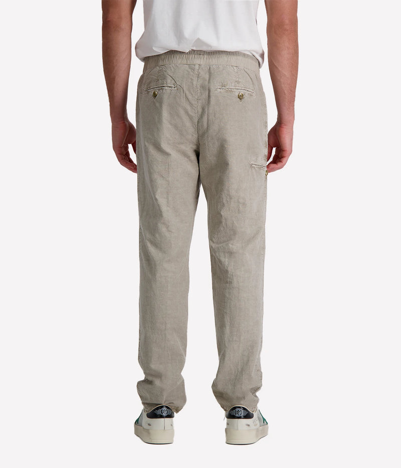 Cotton Hemp Pant in Toast Pigment