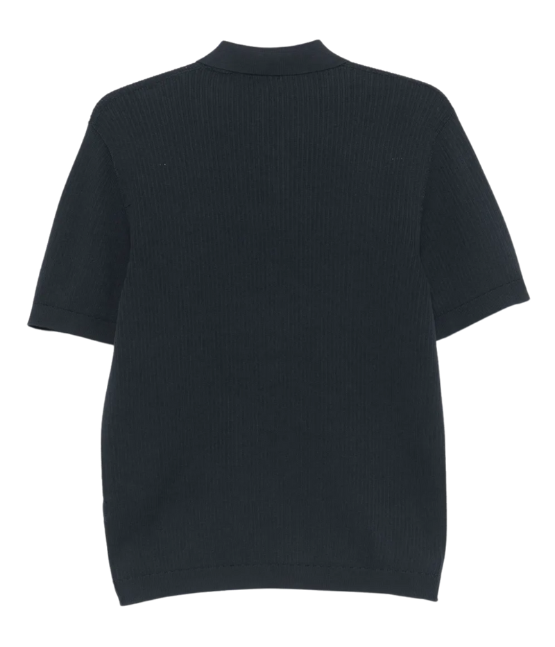 Men’s Transit cotton polo shirt in classic fit, stockinette stitch with ribbed collar and short sleeves, naturally stretchy and comfortable