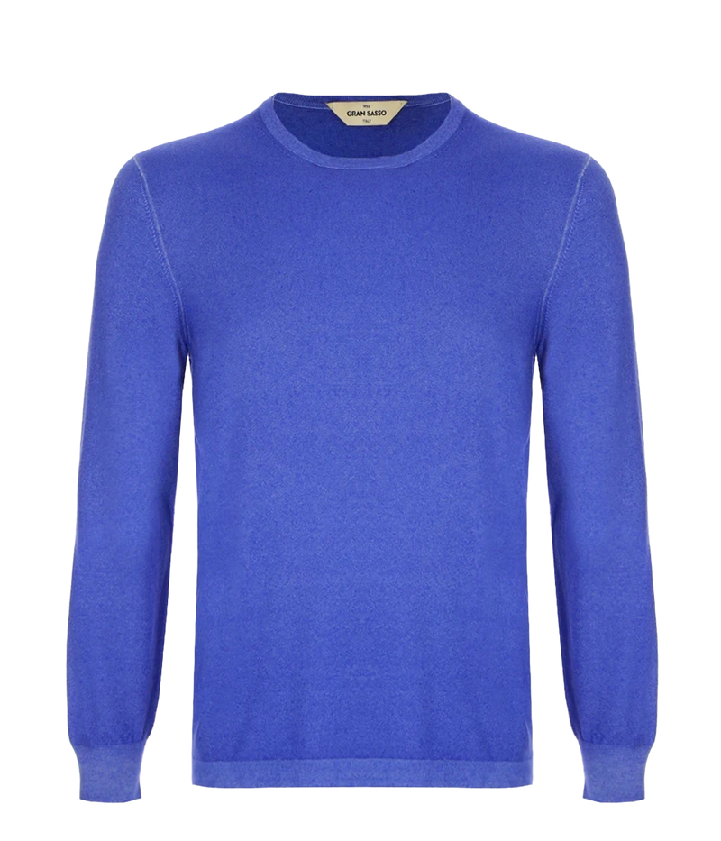 Crew Longsleeve in Blue