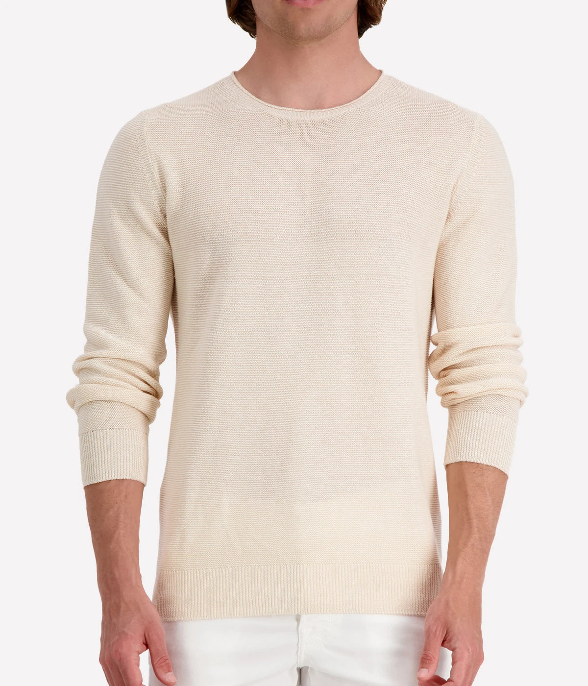 Crew Longsleeve in Cream