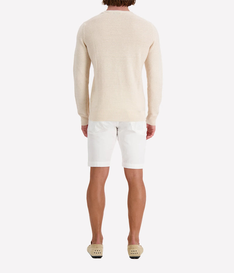 Crew Longsleeve in Cream