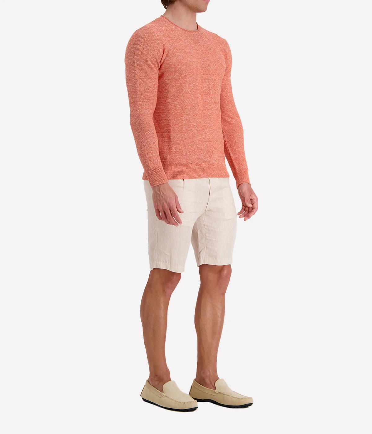 Crew Longsleeve in Mandarin