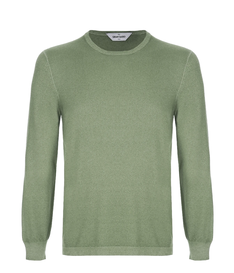 Crew Longsleeve in Olive