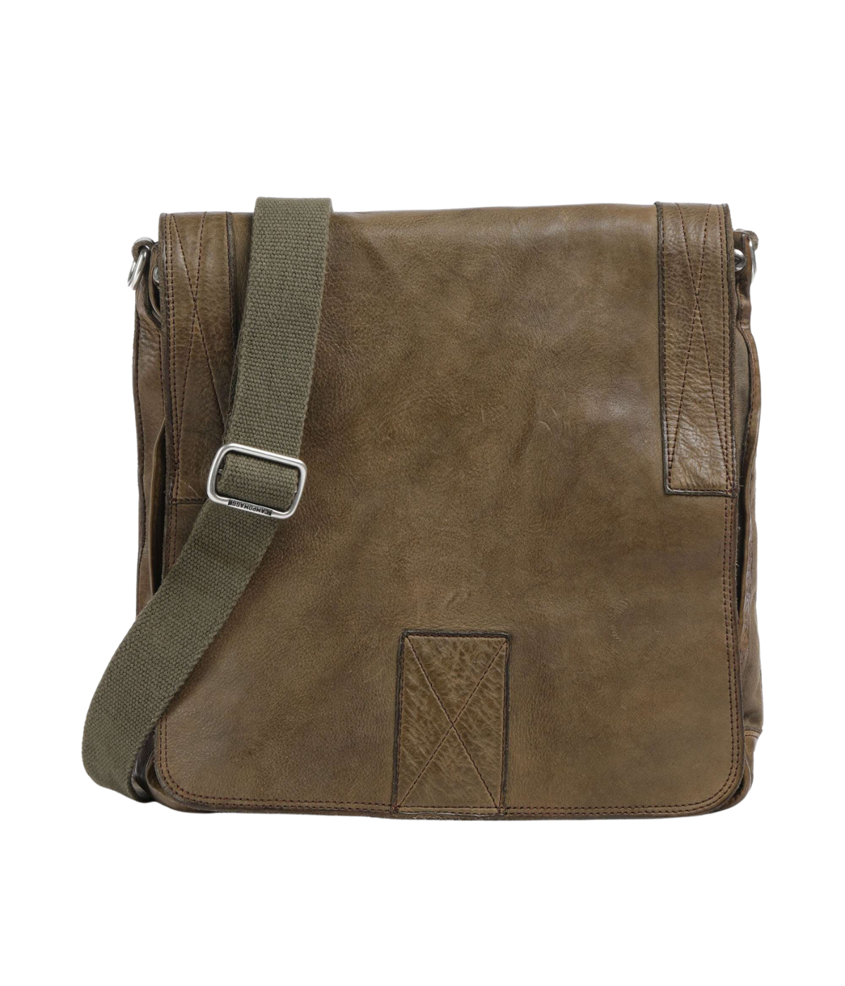 Crossbody Canvas Bag in Military