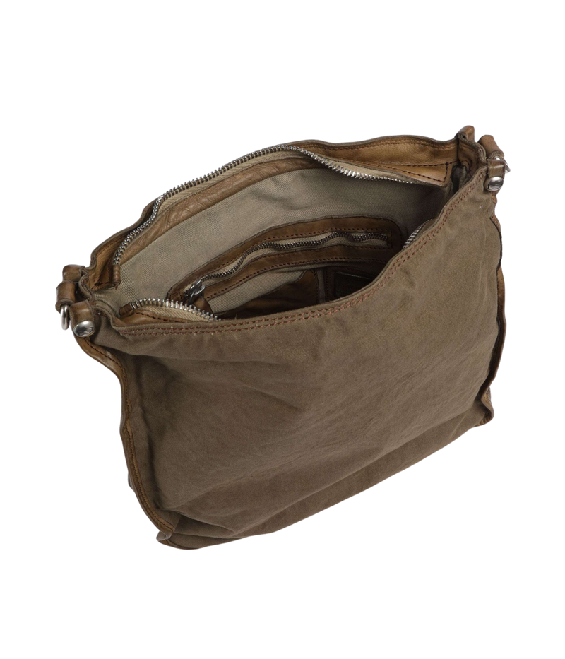 Crossbody Canvas Bag in Military