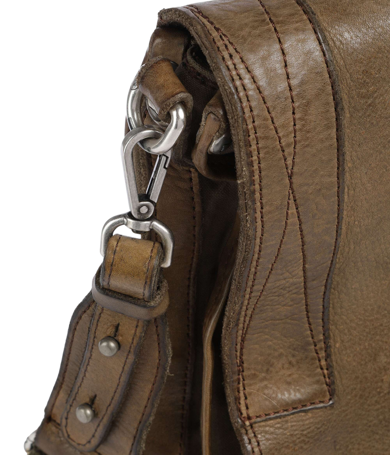 Crossbody Canvas Bag in Military
