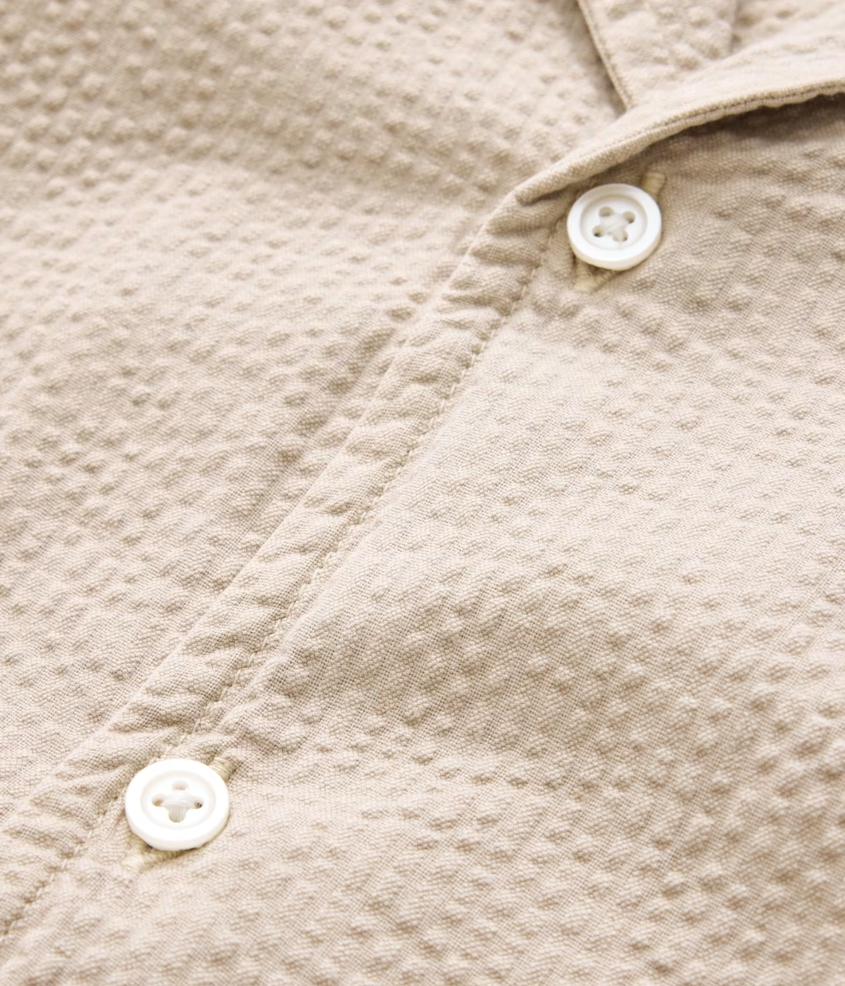 Dan Camp Collar Shirt in Smoked Pearl Grey
