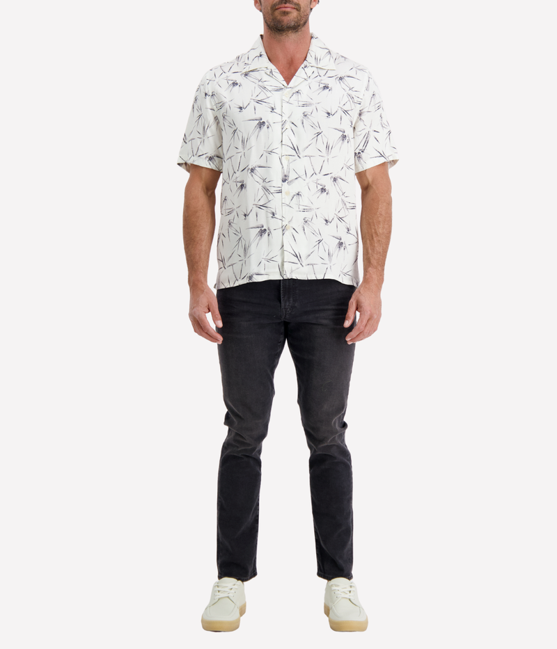 Dan Camp Collar Shirt in White