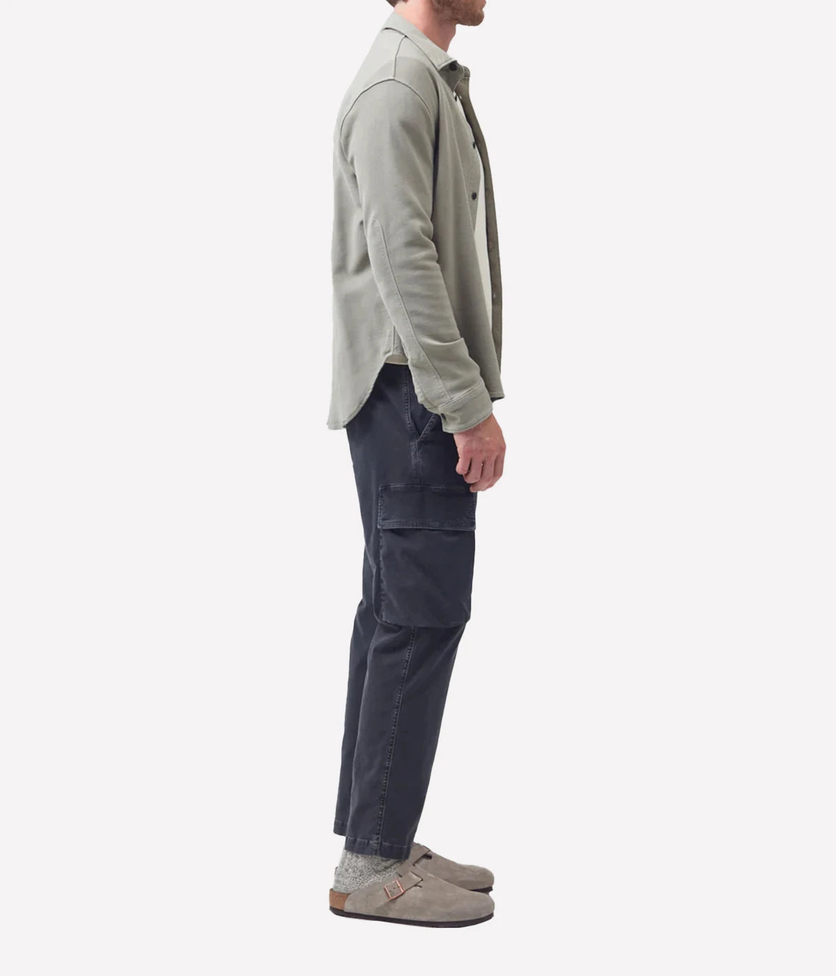 Dillon Cargo Pant in Peppercorn