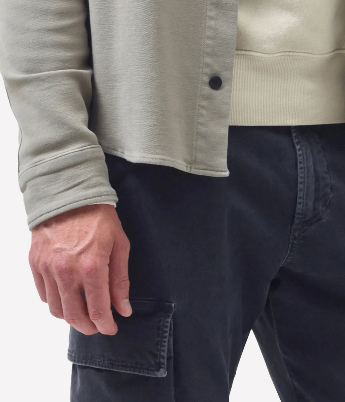 Dillon Cargo Pant in Peppercorn