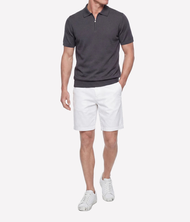 Half Zip Sweater In Nero