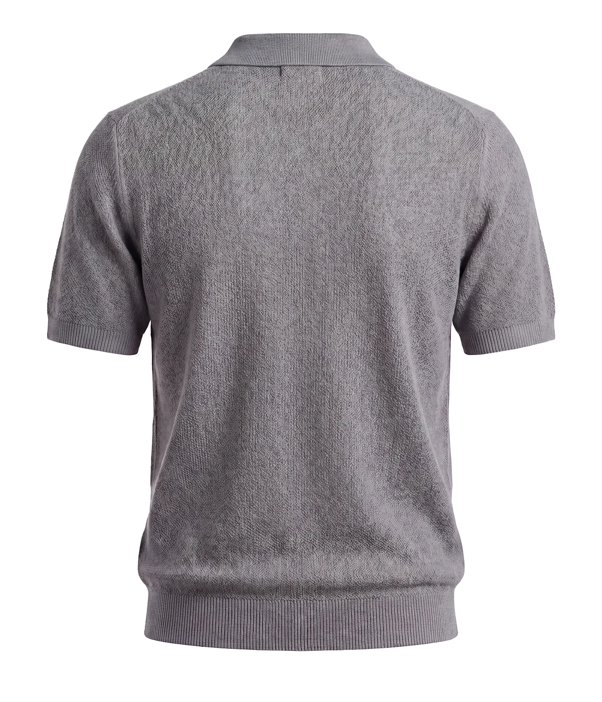 Short Sleeve Sweater In Denim