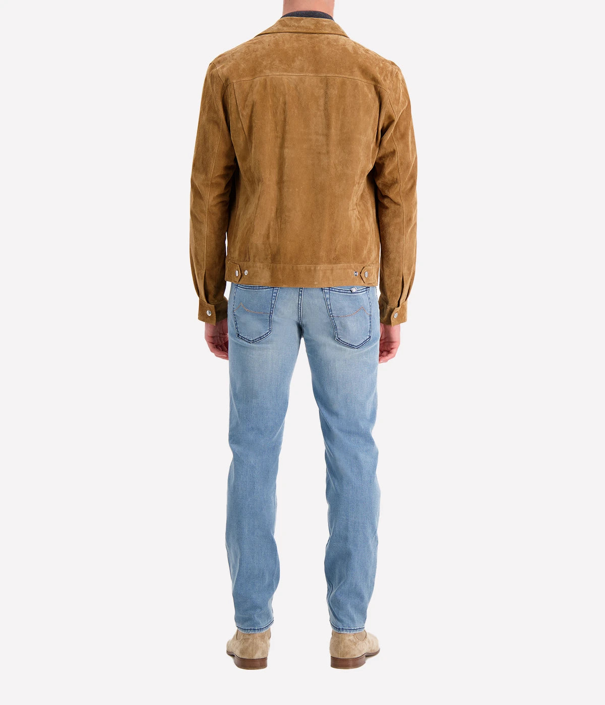 Florence Leather Jacket in Brown