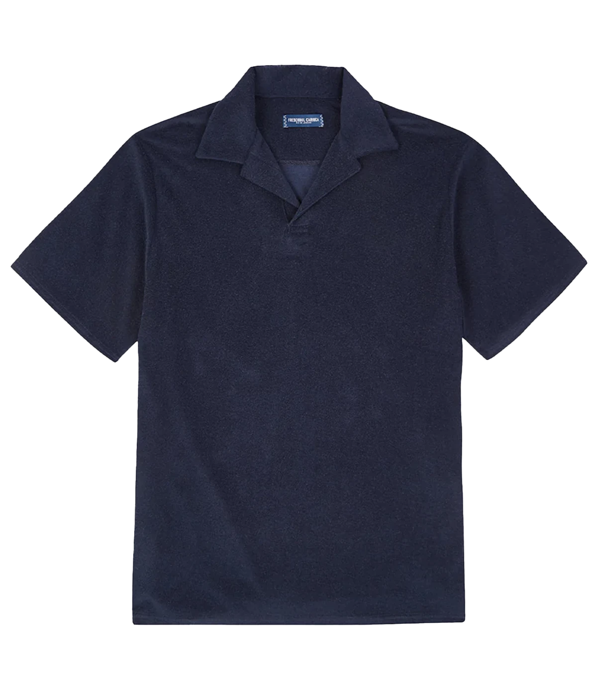 Faustino Terry SS Polo in Navy Blue