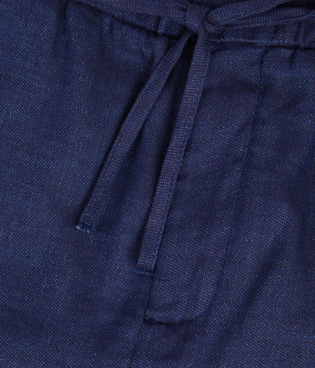Felipe Linen Shorts in Navy Blue