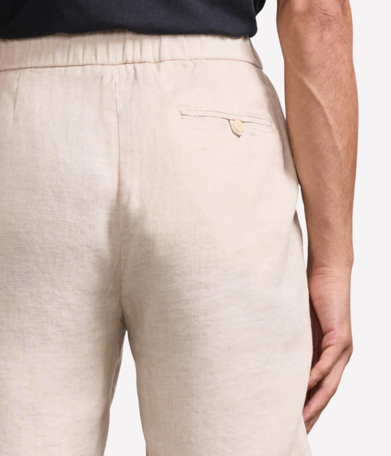 Felipe Linen Short in Sand