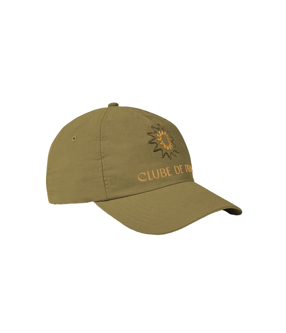 Fernando Clube Linen Cap in Spinach