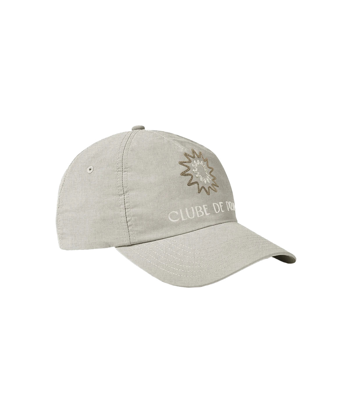 Fernando Clube Linen Cap in White Sands