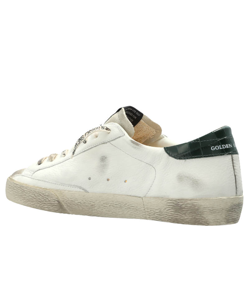 Super Star Sneaker In White/Green