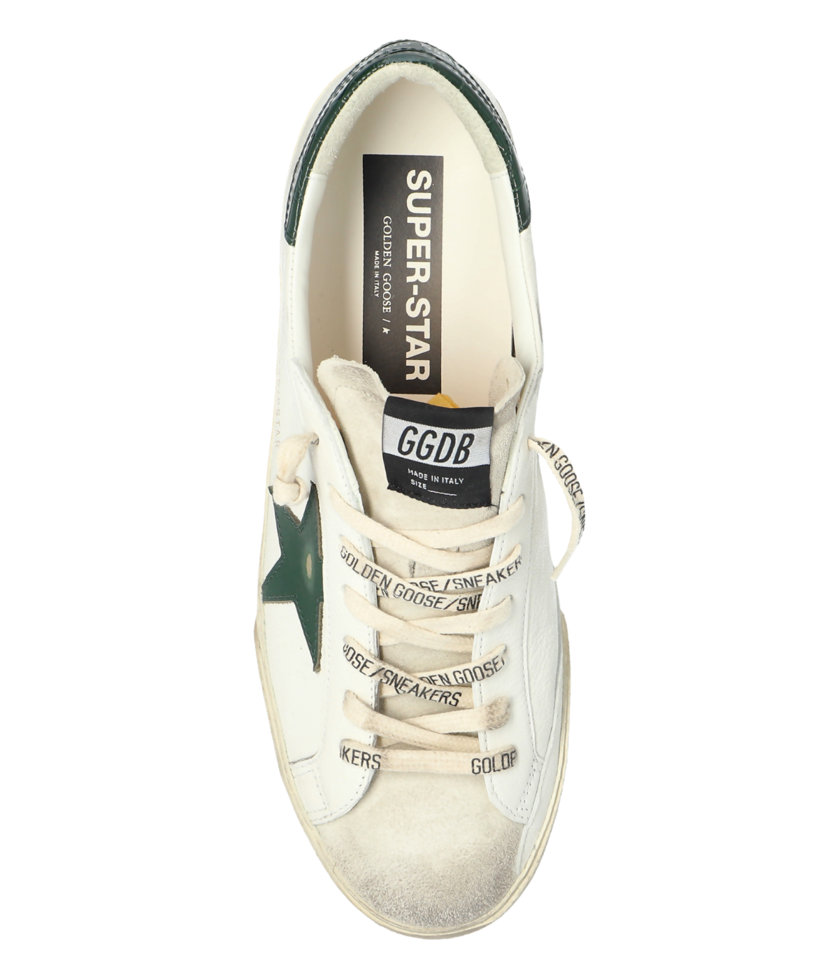Super Star Sneaker In White/Green