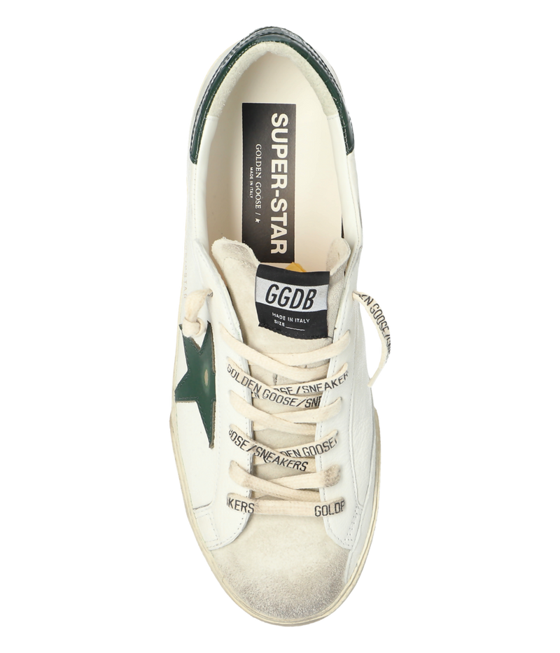 Super Star Sneaker In White/Green