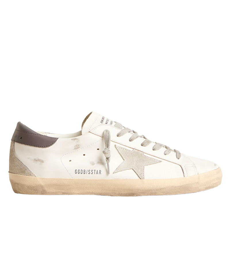 Super Star Sneaker in White, Ice & Dark Grey