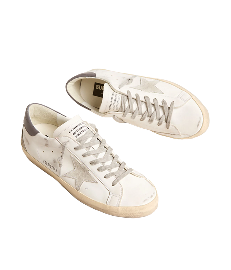 Super Star Sneaker in White, Ice & Dark Grey