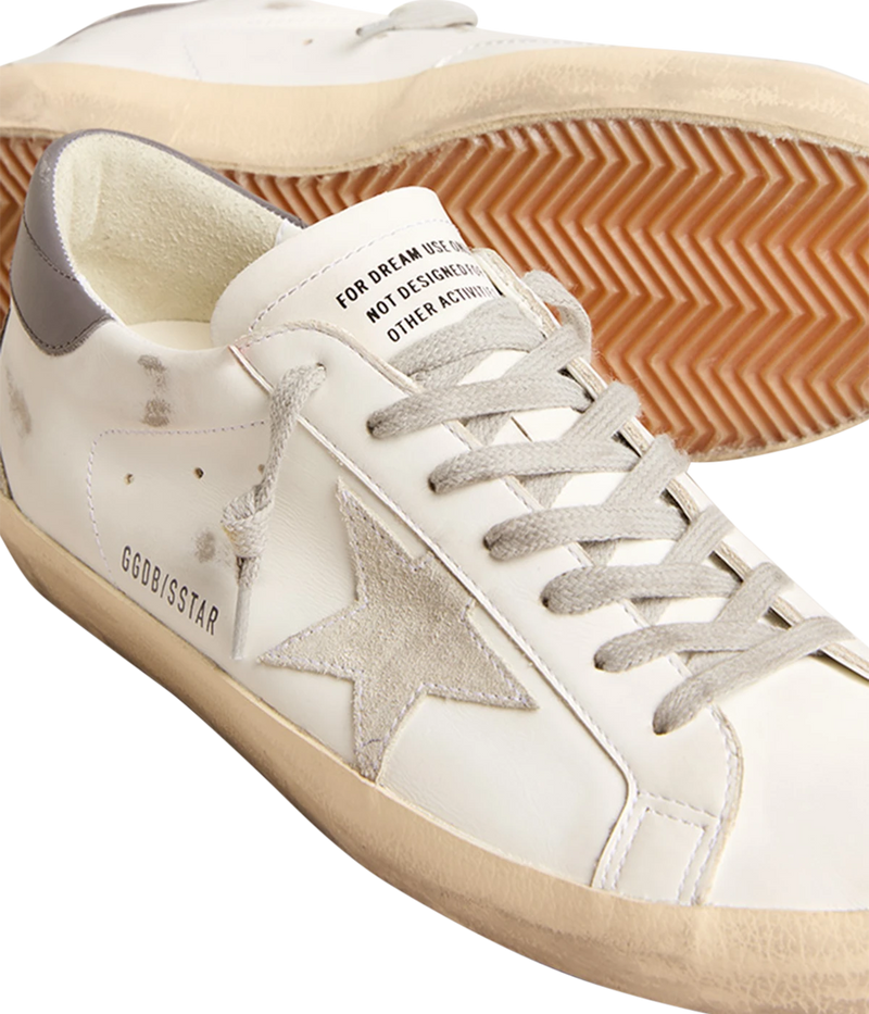 Super Star Sneaker in White, Ice & Dark Grey