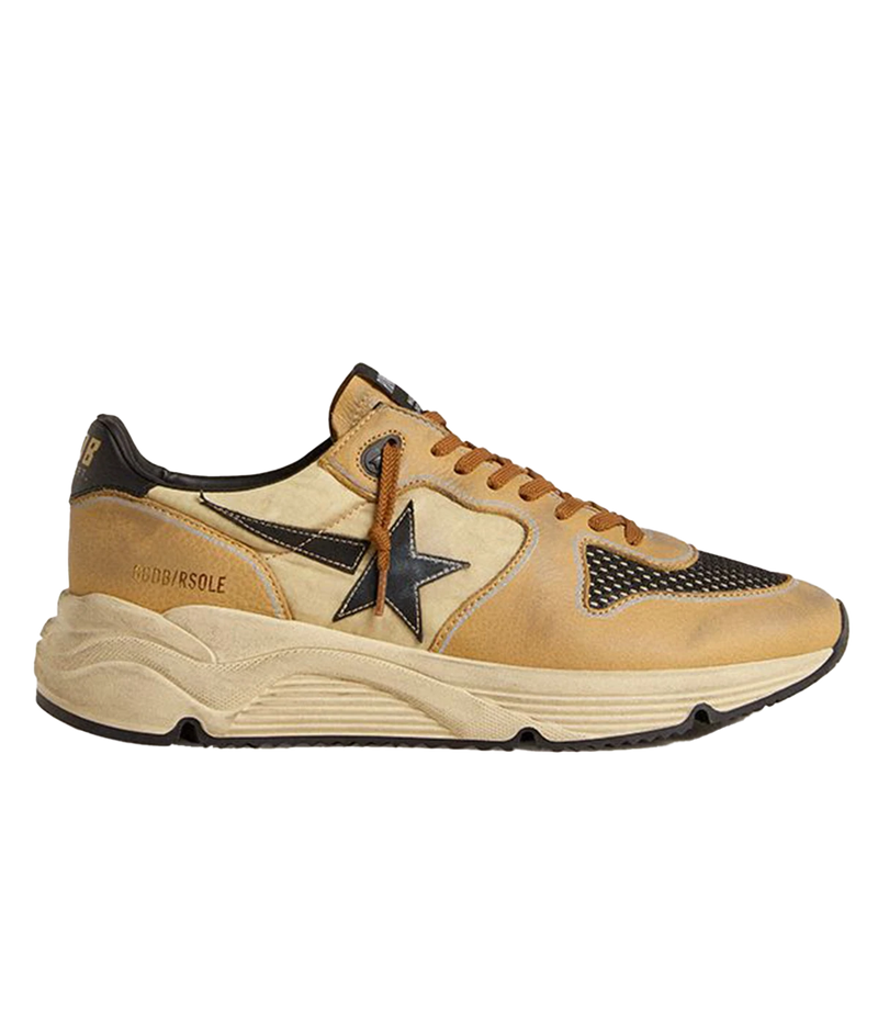 *FINAL SALE*Running Sole Sneaker in Beige & Black