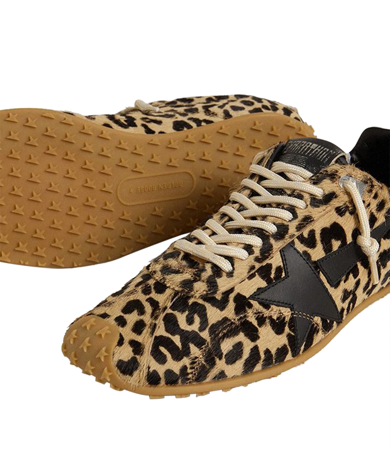 Marathon M70 Sneaker in Brown & Black Leo