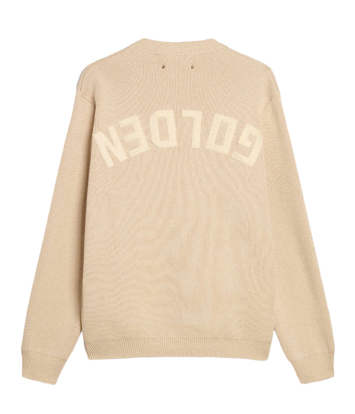 Golden Regular Crew Neck Knit in Travertine
