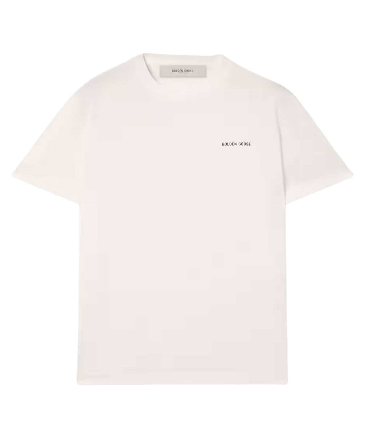 Journey Regular Logo Print T-Shirt in Vintage White