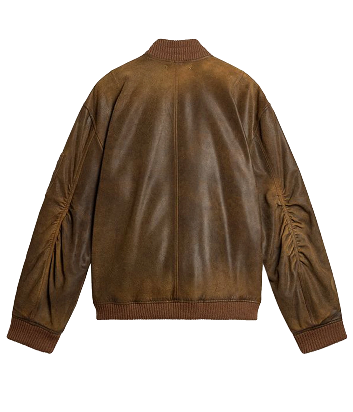 Journey Leather Bomber in French Roast