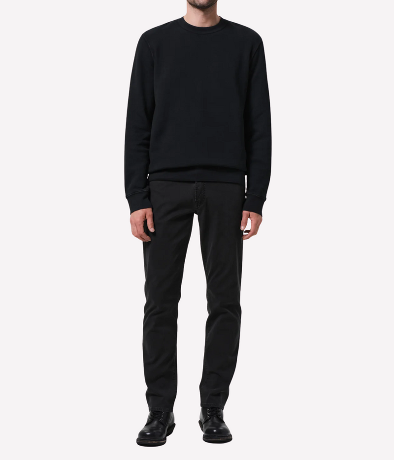 Gage Italian Canvas In Chace Charcoal