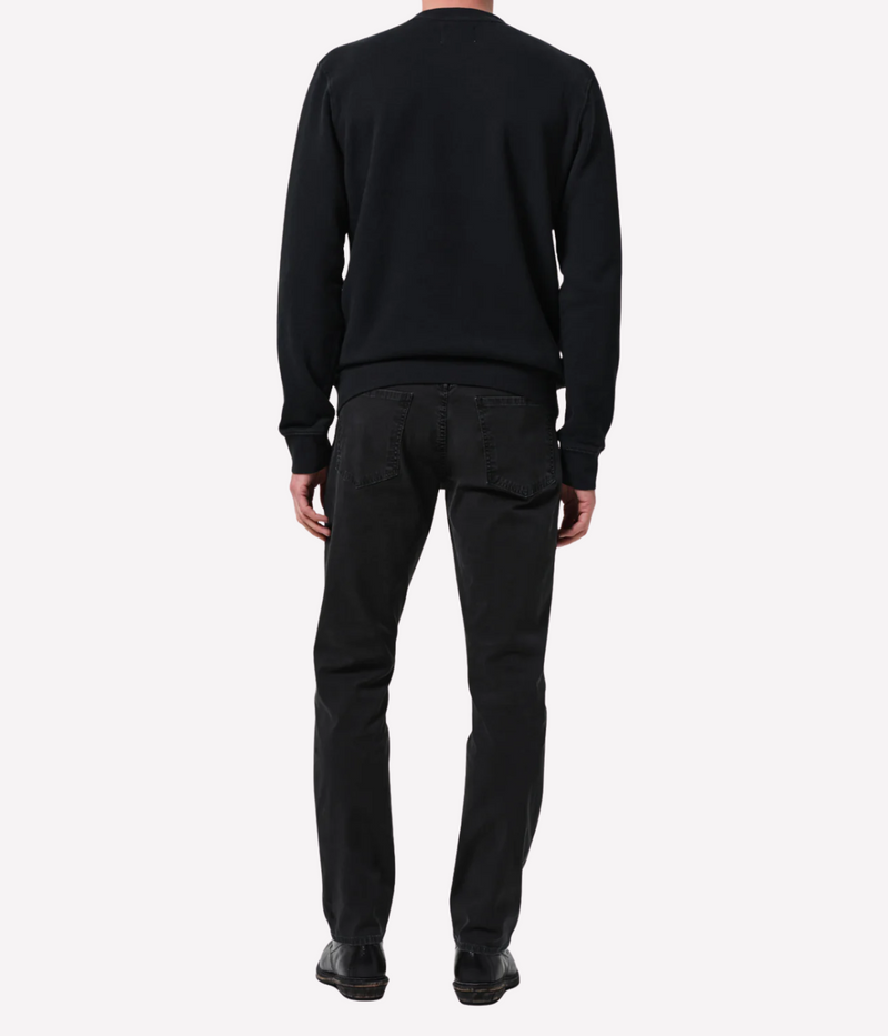 Gage Italian Canvas In Chace Charcoal